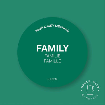 Donkey Lucky Cat, Green