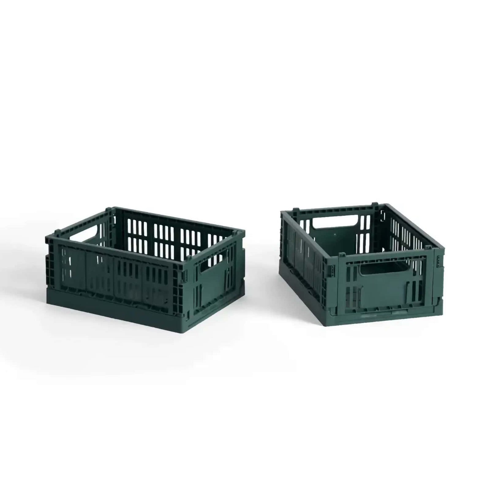 Hay Colour Crate Mini Set of 2, dark green
