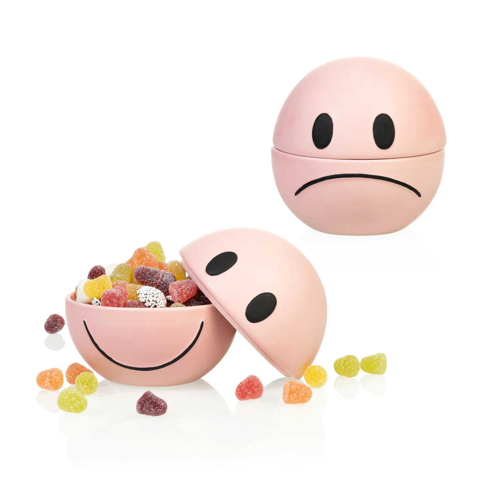 Bitten Mood container, rose