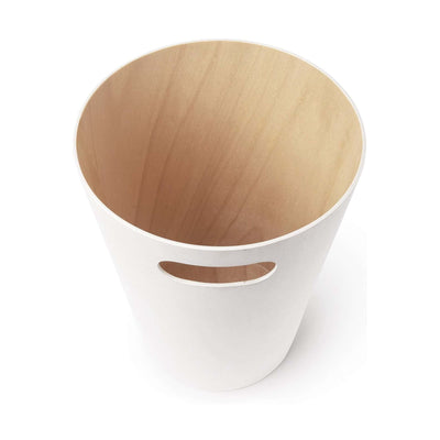 Umbra Woodrow can, whtie/natural