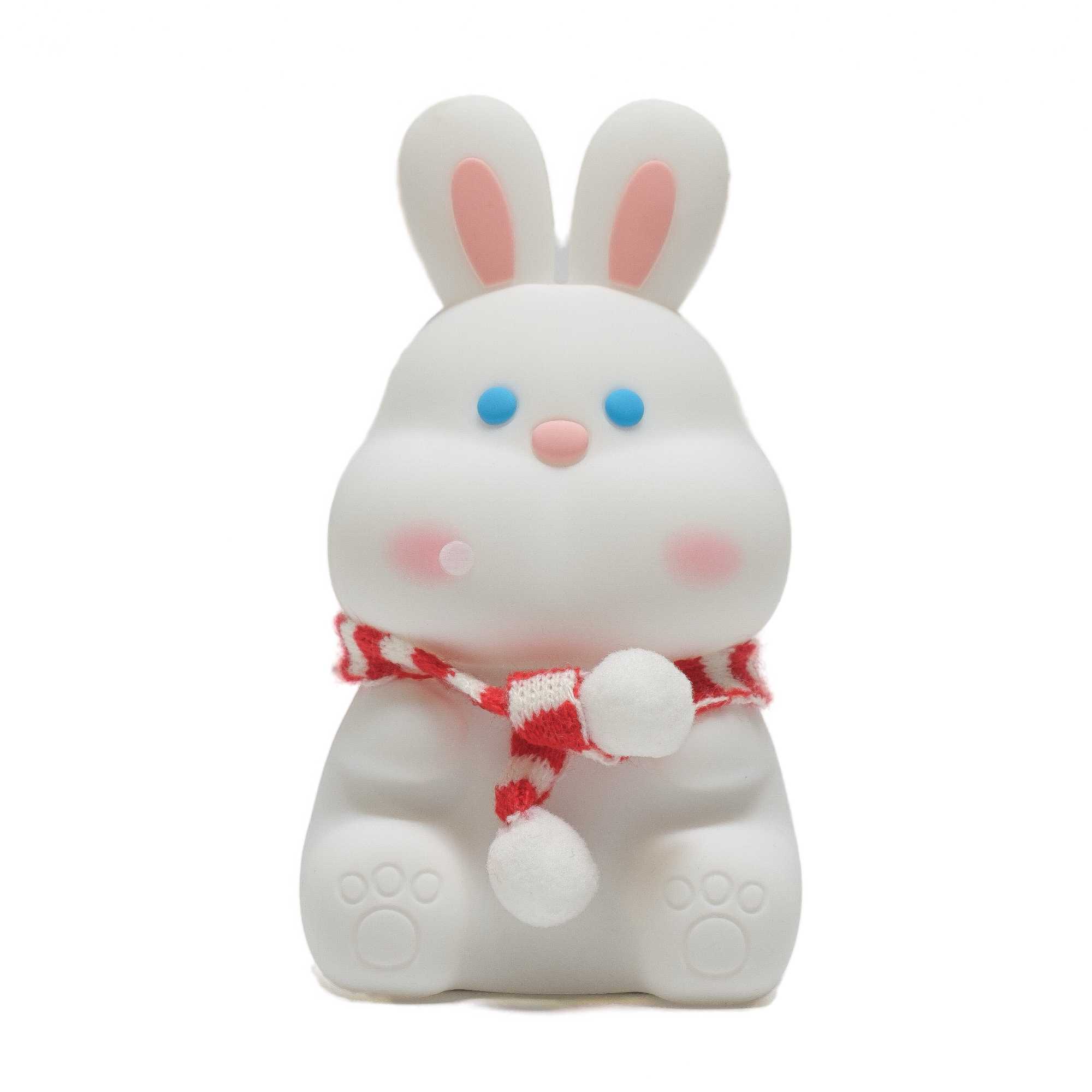 Bunny with Scraf Rechargeable Night Light