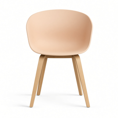Hay About A Chair AAC 22, pale peach/oak