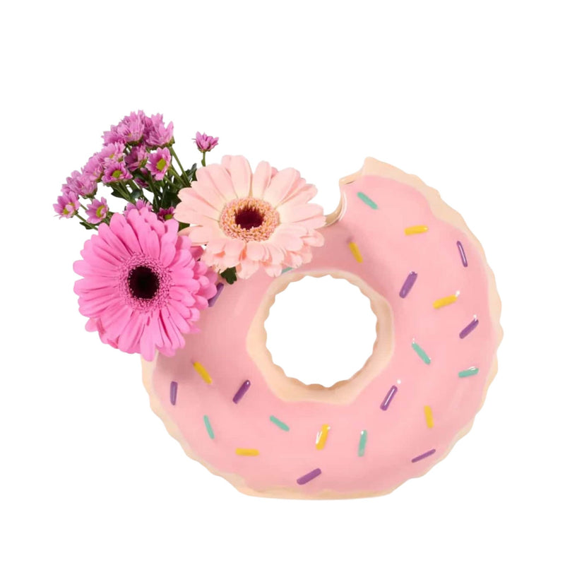 Bitten Floaty Donut vase
