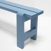 ex-display | HAY Weekday Bench, Azure