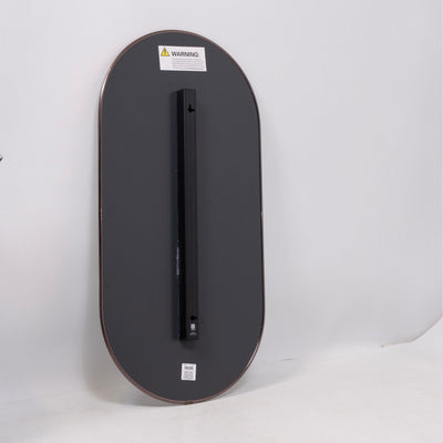 refurbished | Umbra Hubba Pill mirror 91, metallic titanium