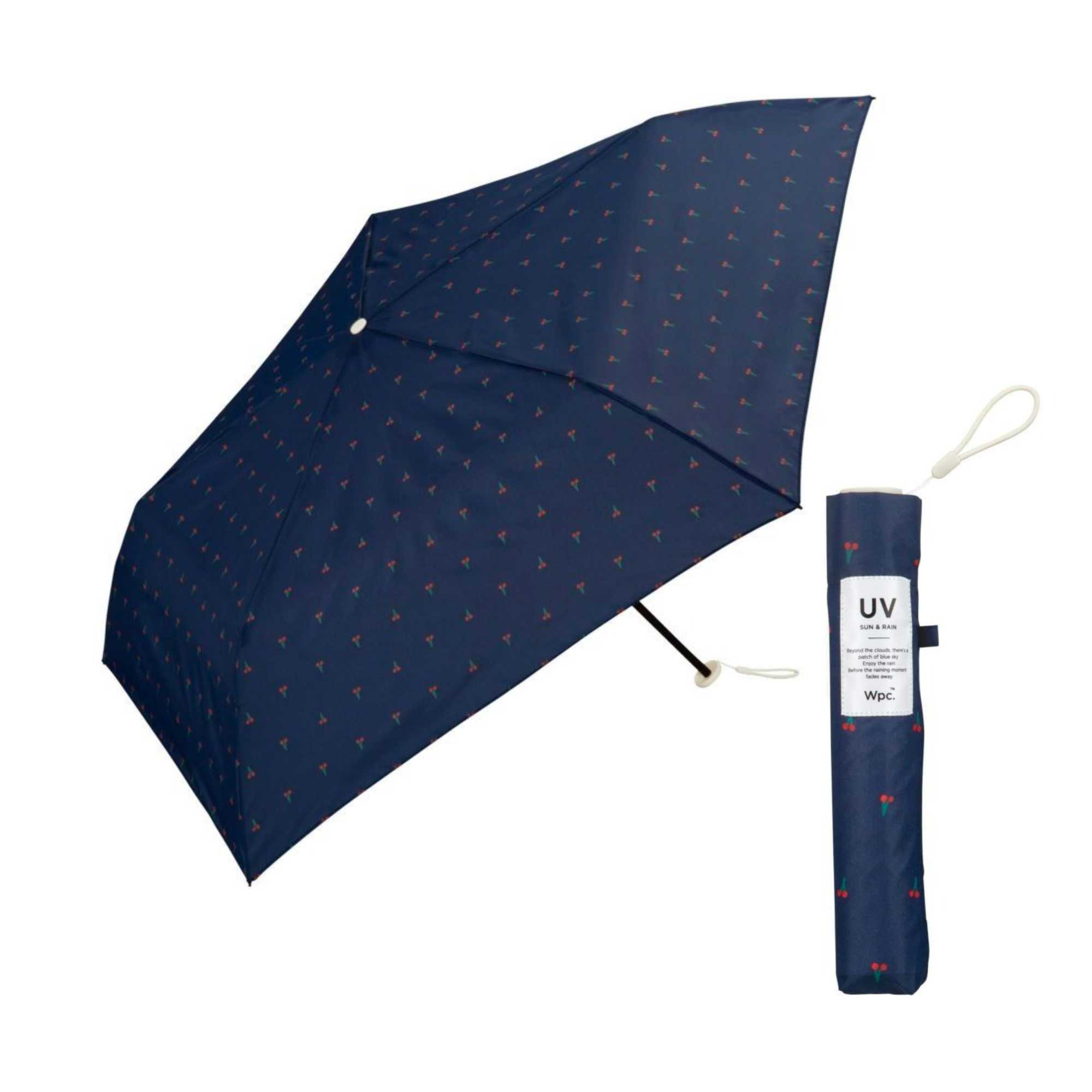 Wpc. Air-Light Mini Umbrella , Cherry Navy