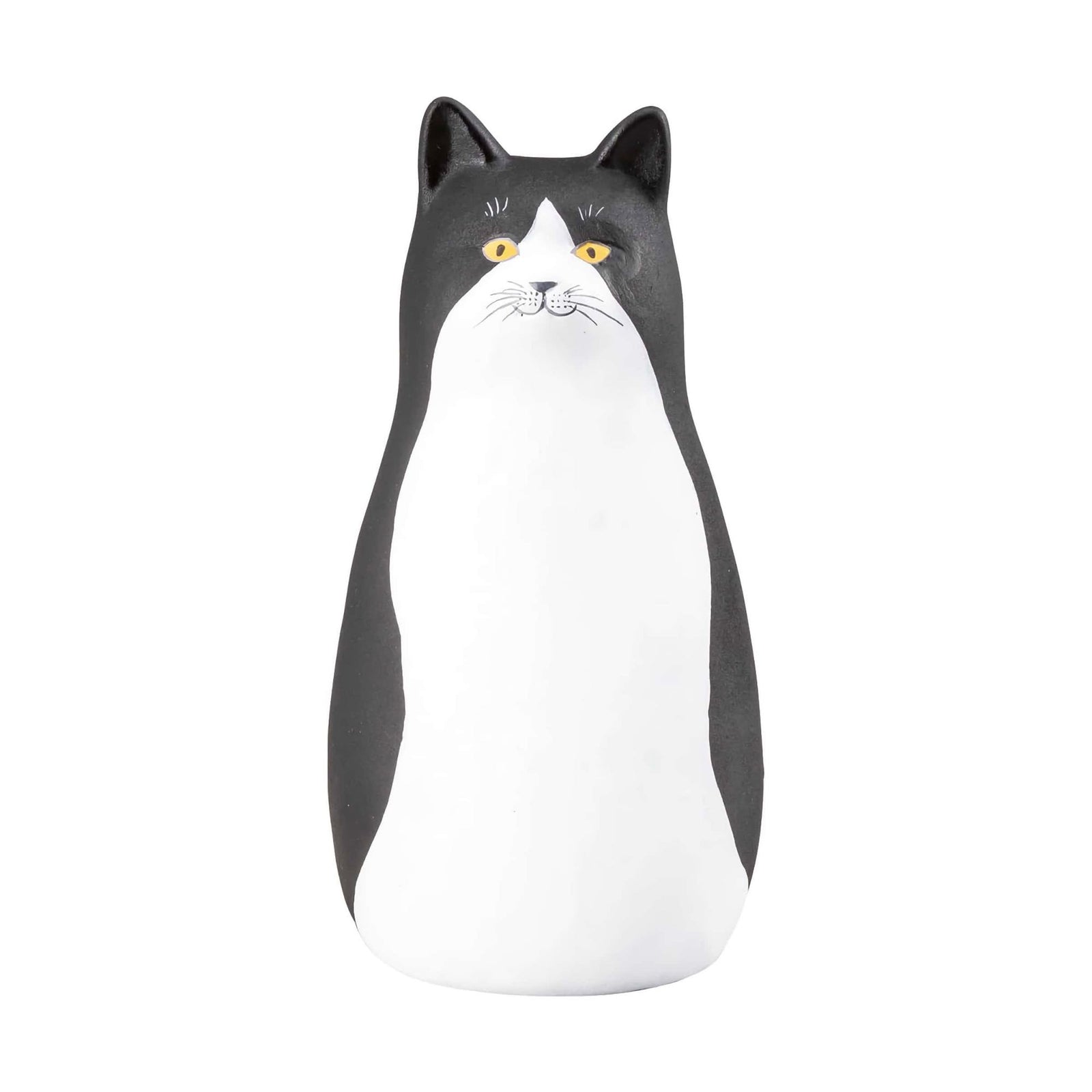 Sunart Cat piggy bank, black/white