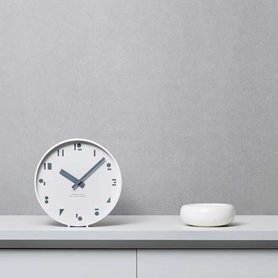 Lemnos MSS Wall Clock, White