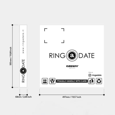 Ring-A-Date perpetual calendar, café mousse