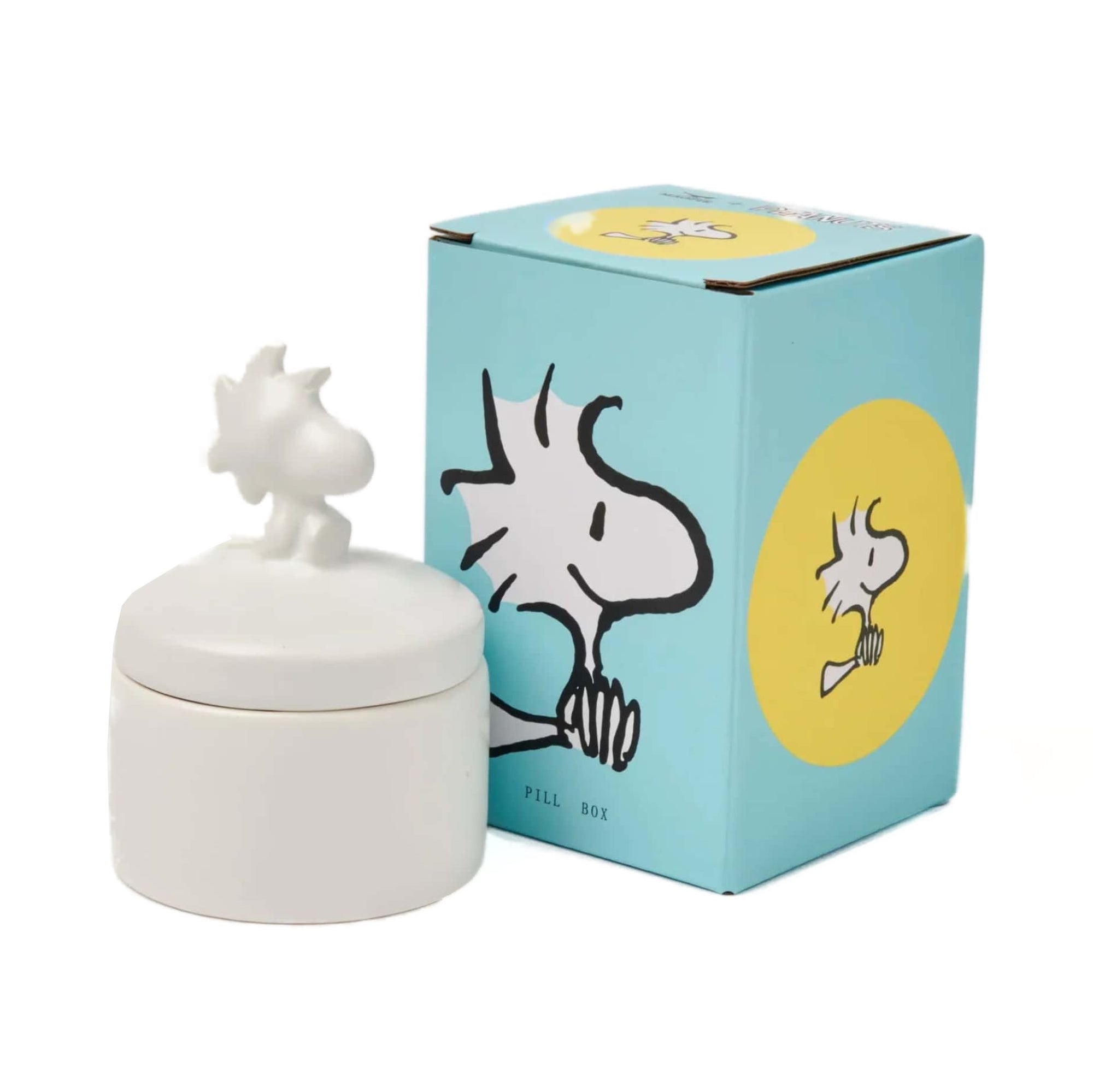 Magpie x Peanuts Woodstock pill box