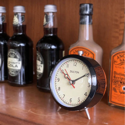 Dulton alarm clock, black