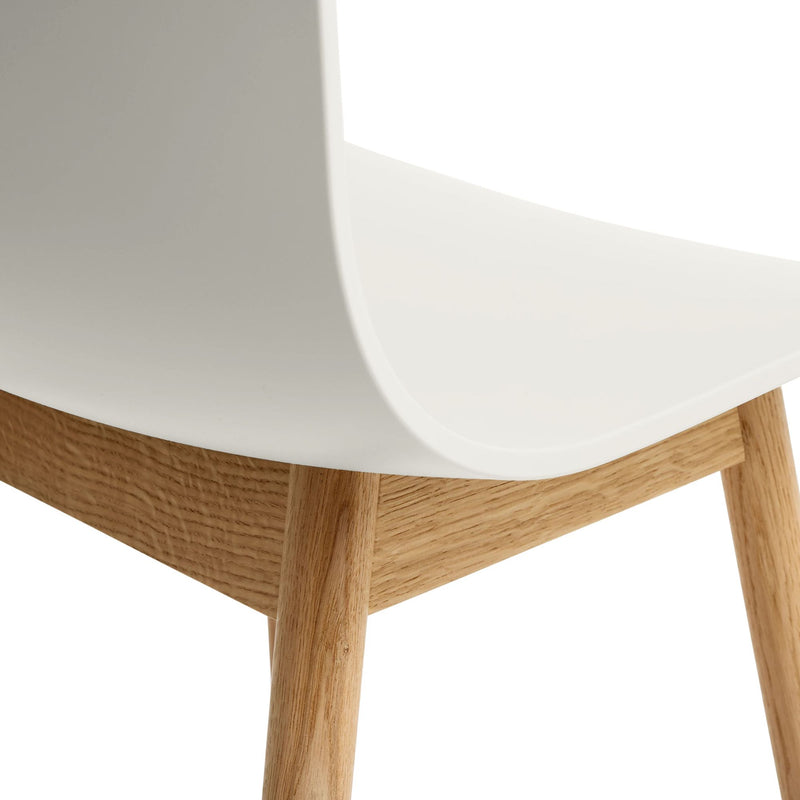 Hay About A Chair AAC12 chair, Melange cream/Oak