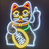 Locomocean 'Cattitude' Neon LED Wall Mounted Sign