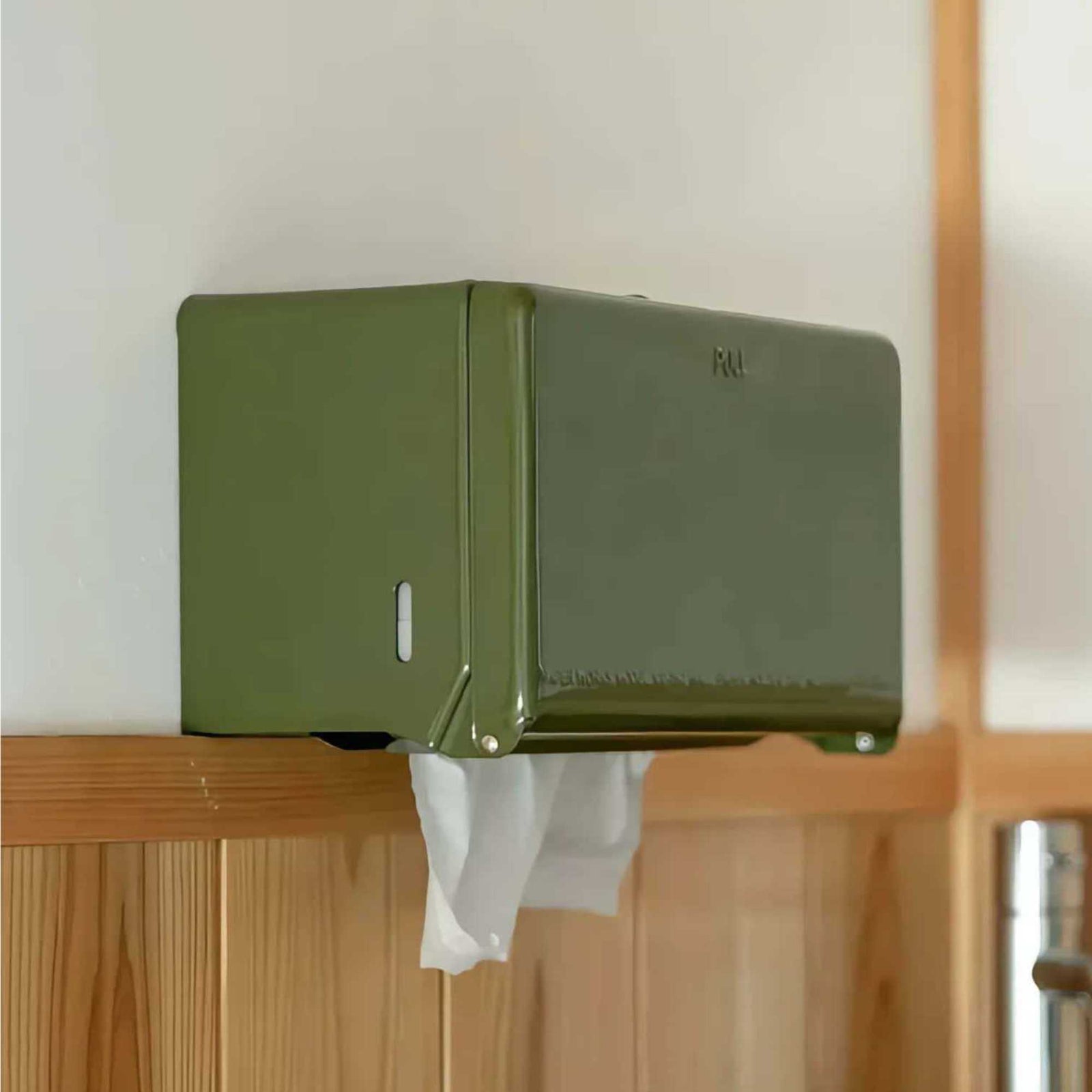 Dulton Tissue Dispenser, Olive