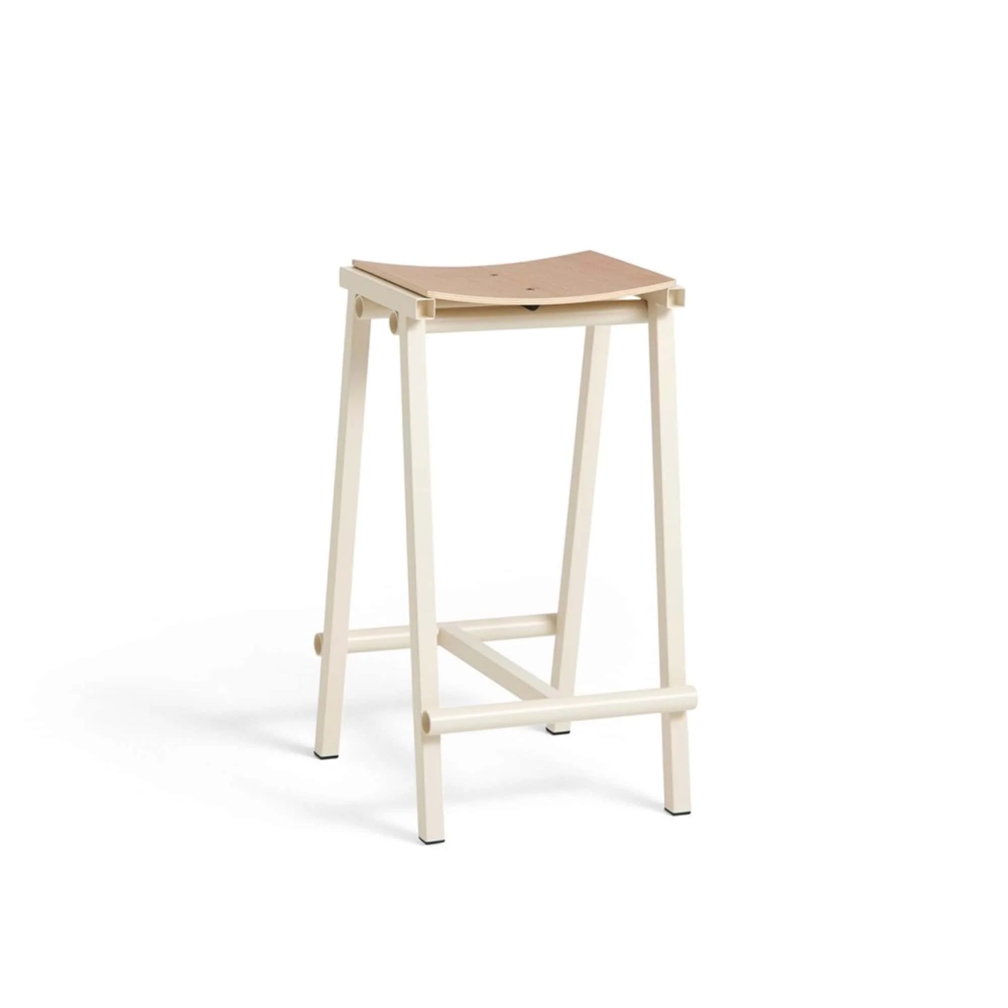 Hay Taburete 8 counter stool, Eggshell