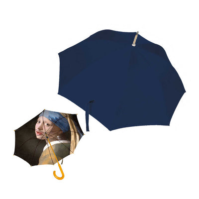 Bekking & Blitz umbrella, Meisje met de parel - Girl with the Pearl Earring Vermeer Mauritshuis