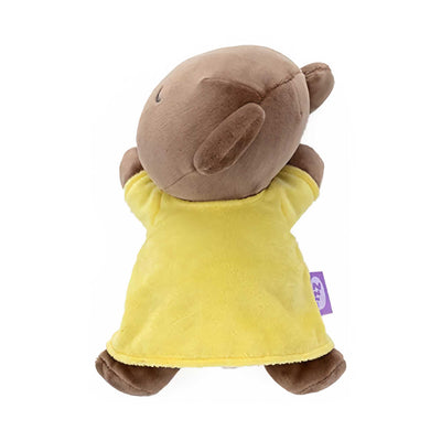 Boris Sleeping plush 20cm, yellow