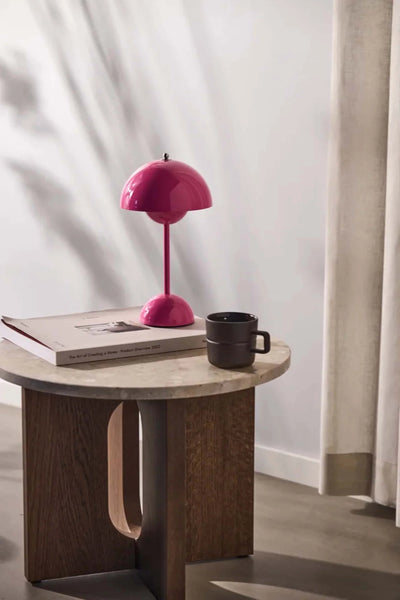&Tradition Flowerpot VP9 rechargeable lamp, tangy pink