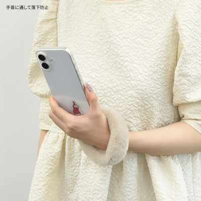 Moominvalley Fluffy smartphone hand strap, little my