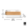 Umbra Bellwood Packet Organizer, White