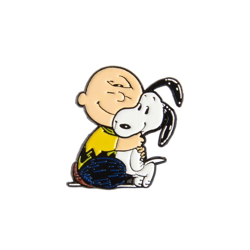 Peanuts x Magpie Snoopy enamel pin, be kind