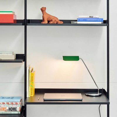Hay Apex clip lamp, emerald green