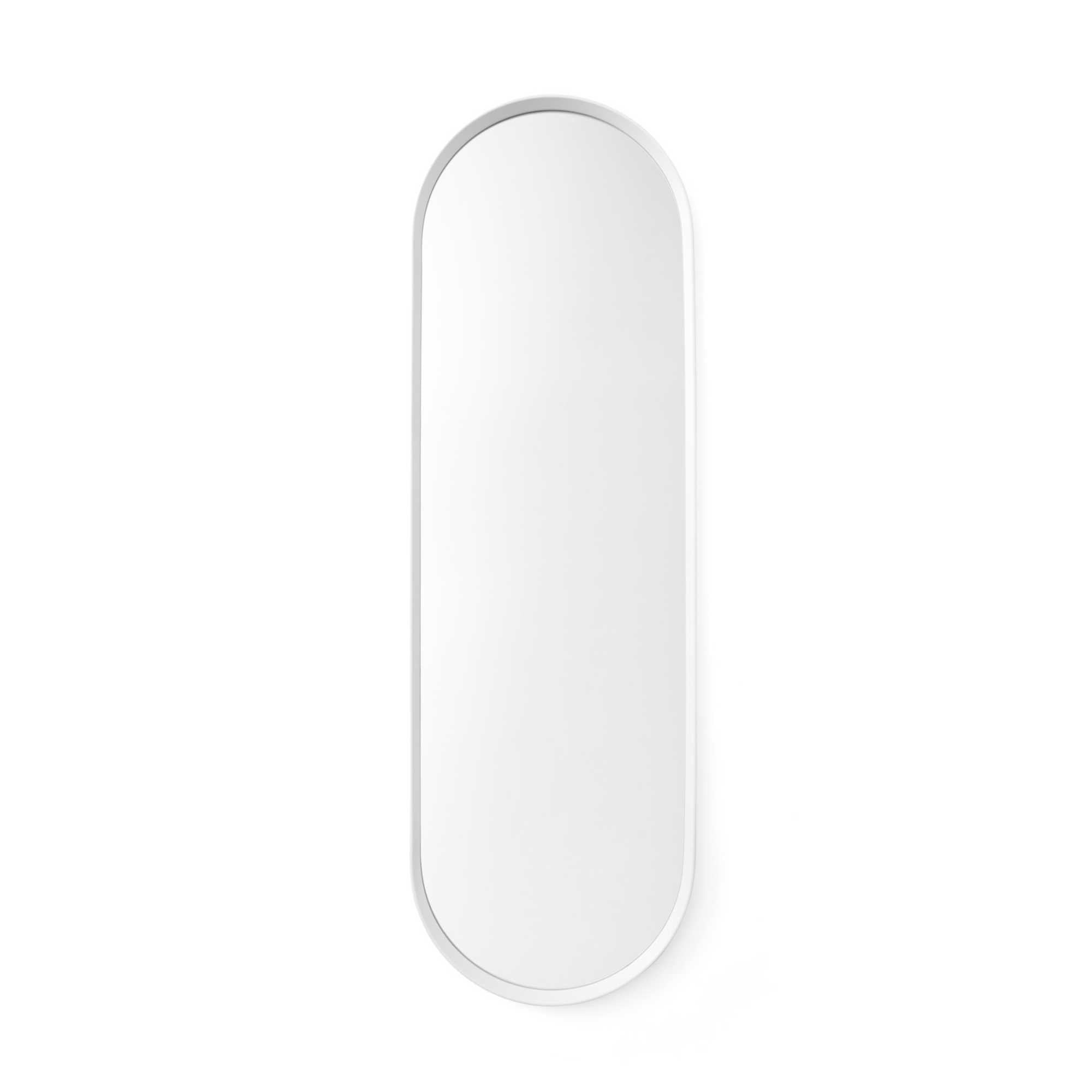 Audo Norm Wall Mirror Oval, white