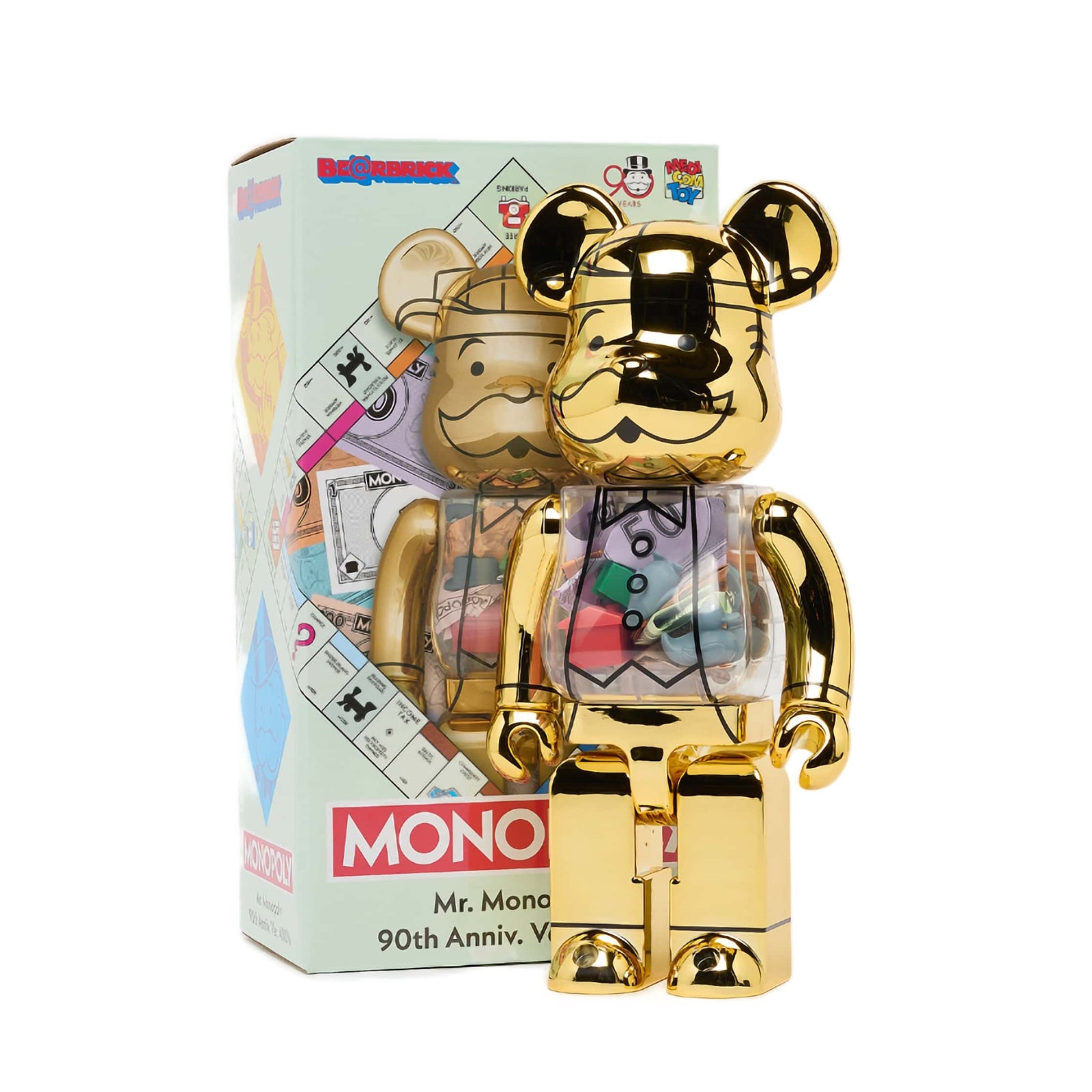 Bearbrick Mr. Monopoly 90th Anniv. Ver. 400%