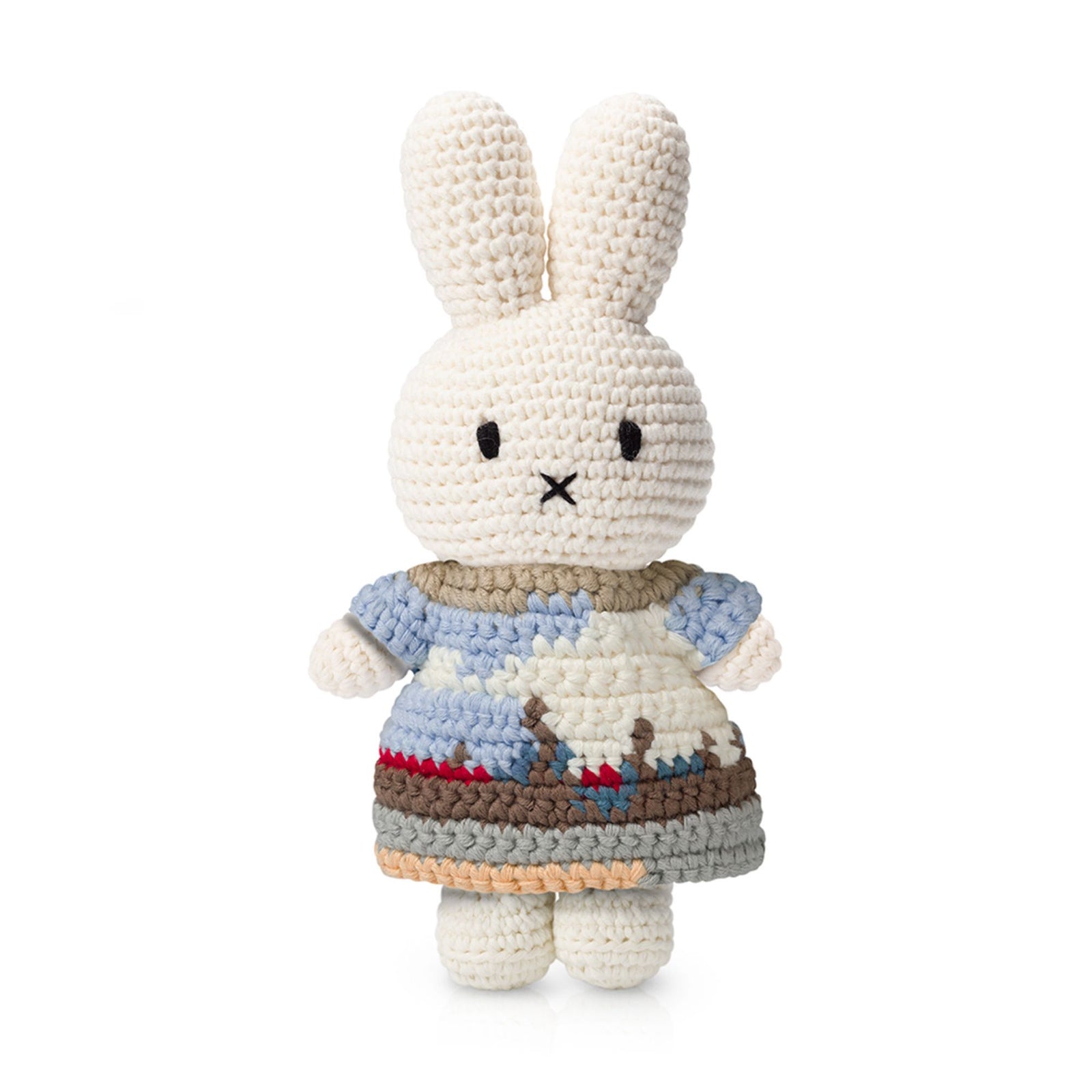 Just Dutch Miffy crochet doll, vermeer dress