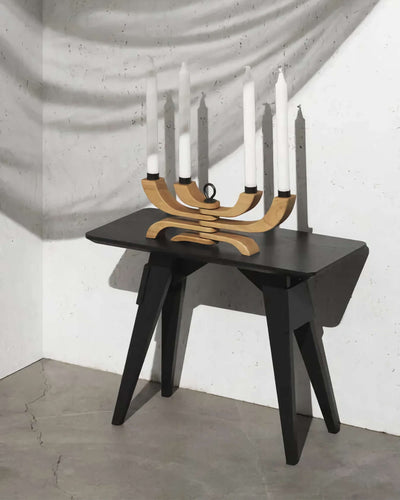 Design House Stockholm Arco side table (52wx25dx40cmh)