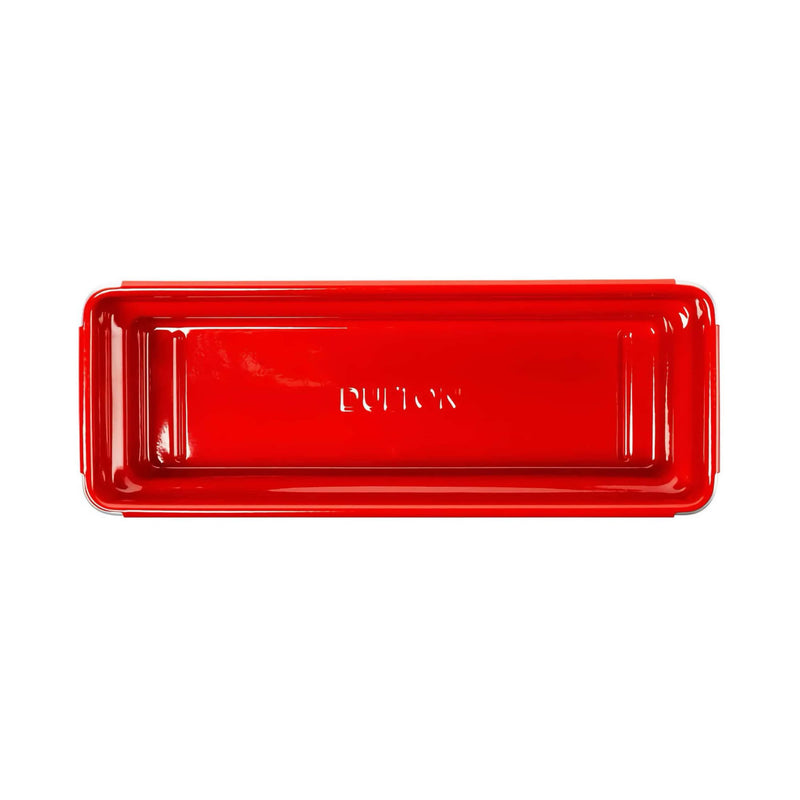 Dulton Oblong tray, red