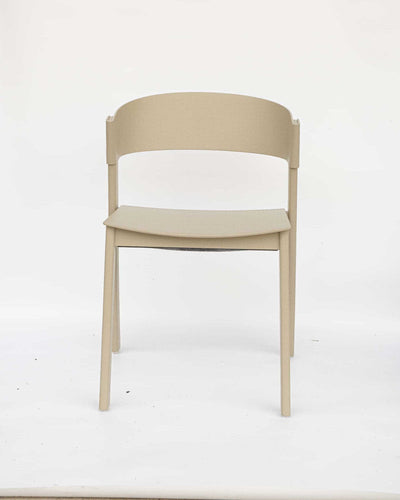refurbished | Muuto Cover Side Chair, Dark Beige