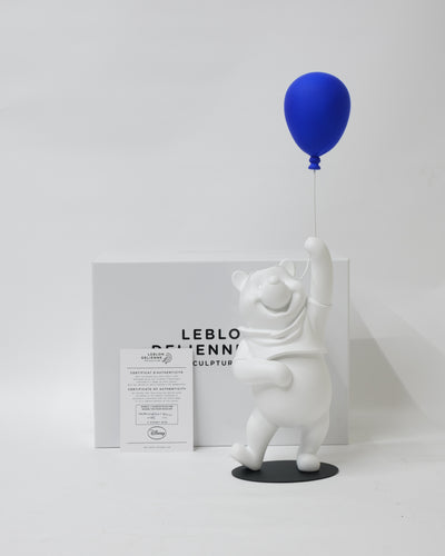 Leblon Delienne Winnie The Pooh 52cm, Matt White & Blue