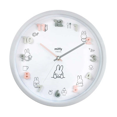 Miffy Icon Wall Clock , Gray