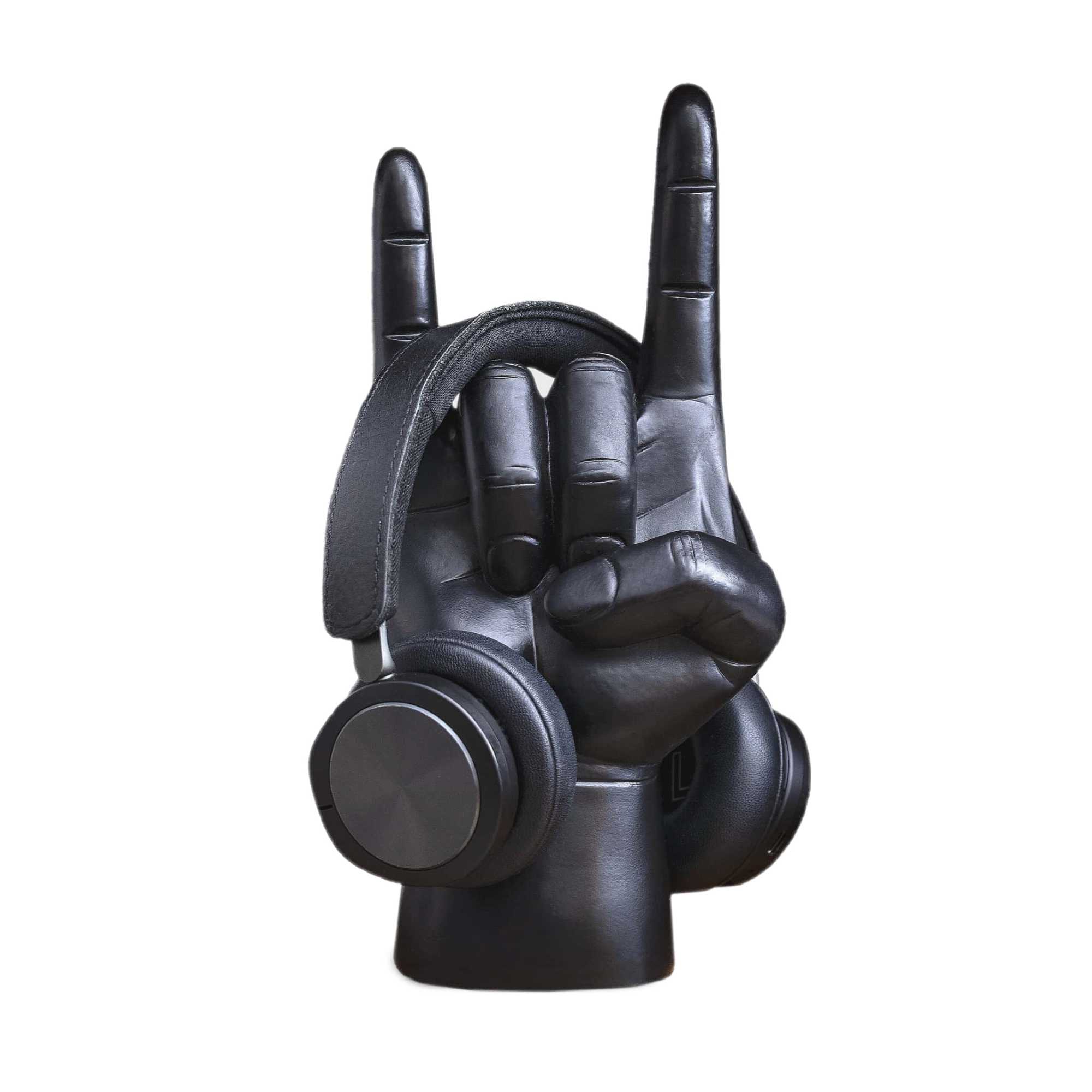 Suck UK Rock On headphone stand, black