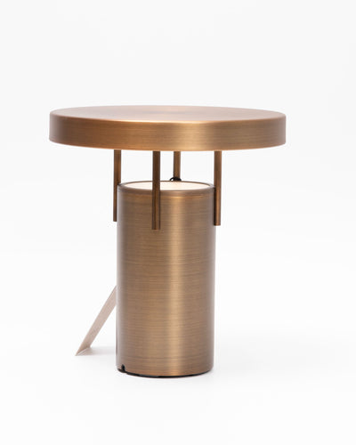 refurbished | Hubsch BringMe Mini rechargeable lamp, burnished brass