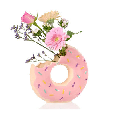 Bitten Floaty Donut vase