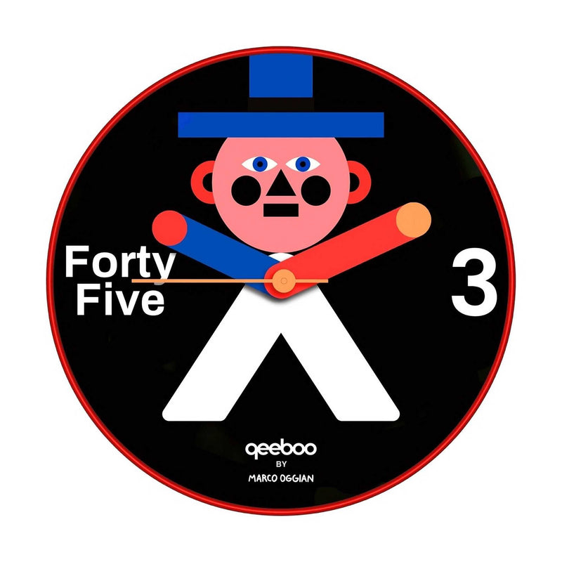 Qeeboo Mr. Wally wall clock