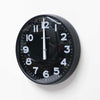 refurbished | Kriptonite Wall Clocks Classics Ø30, mat black