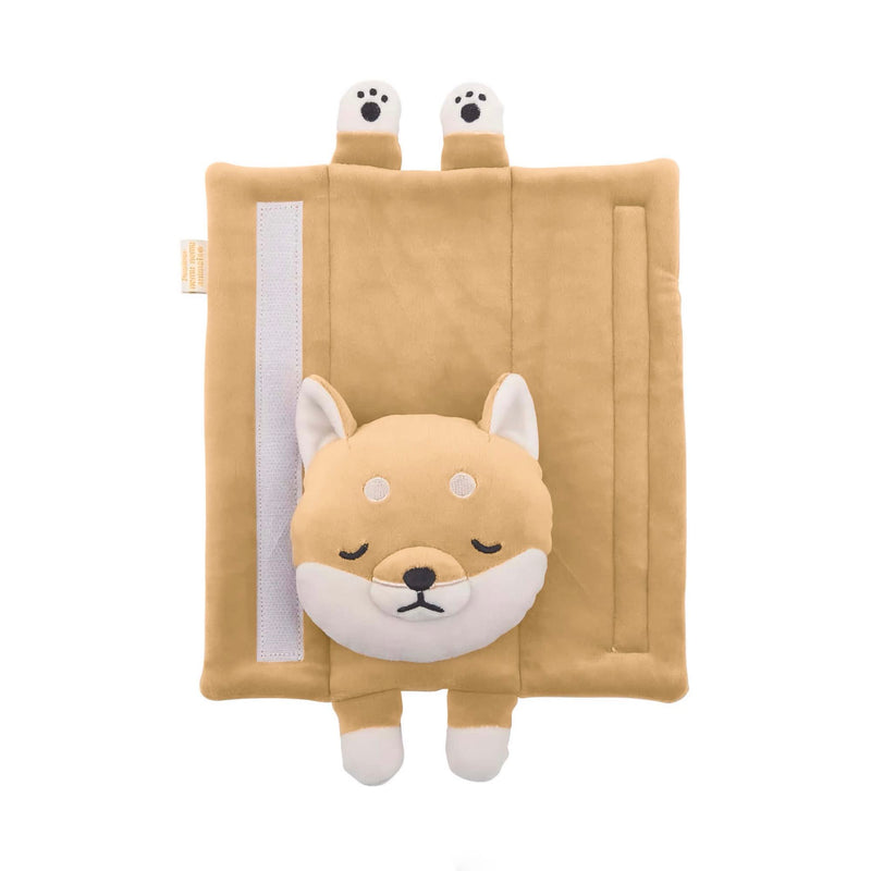 LivHeart Relaca seat belt pad, shiba