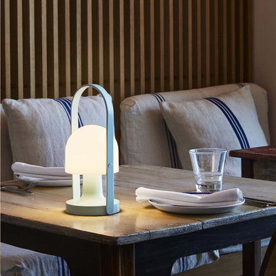 Marset Follow Me rechargeable lamp, blue