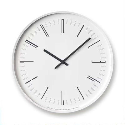 Lemnos Draw analog wall clock