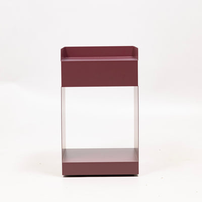 refurbished | &Tradition Rotate SC73 side table, dark plum