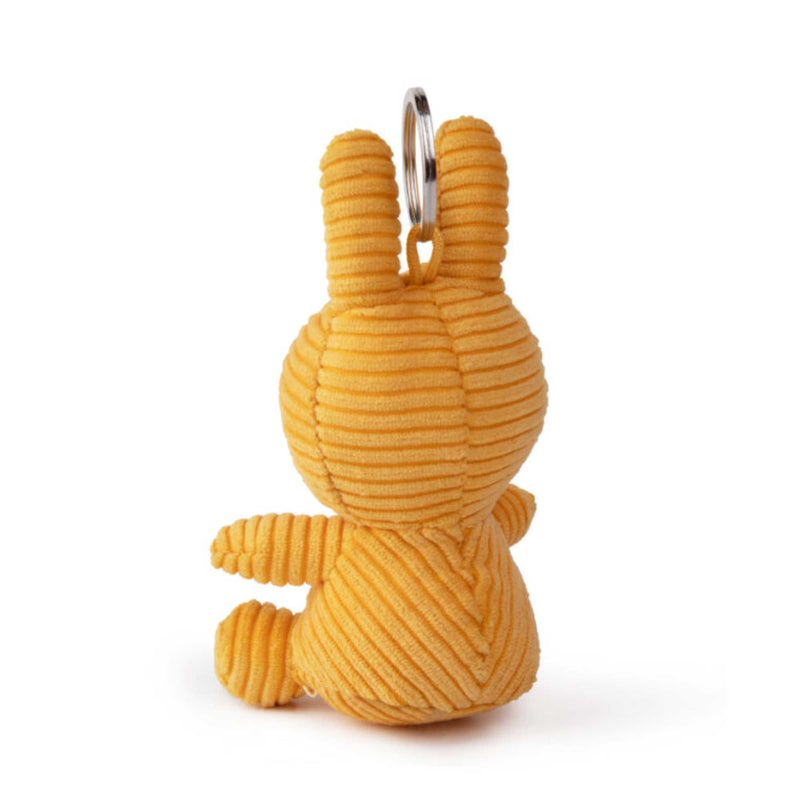 Miffy ECO Corduroy keychain, yellow