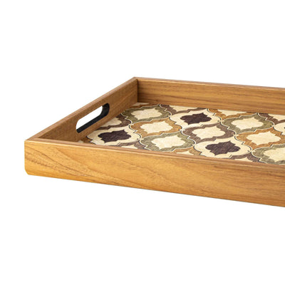 Manopoulos 'Maoroccan' Wooden Tray