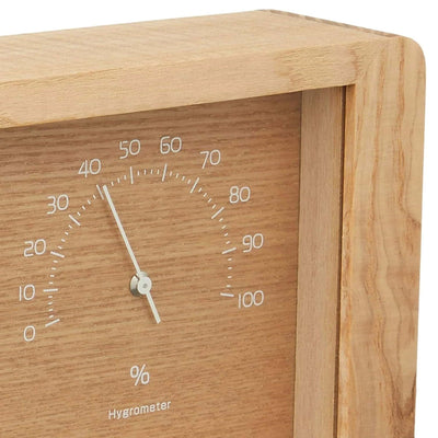 Lemnos Yokan table clock, natural