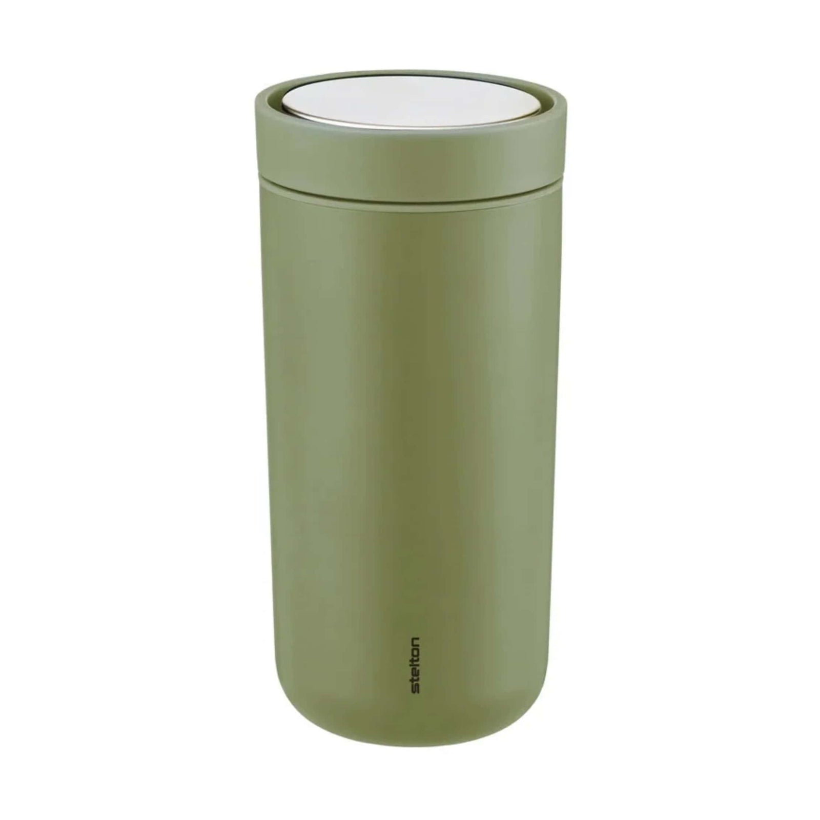 Stelton To Go Click vacuum insulated cup 400ml, soft fern green