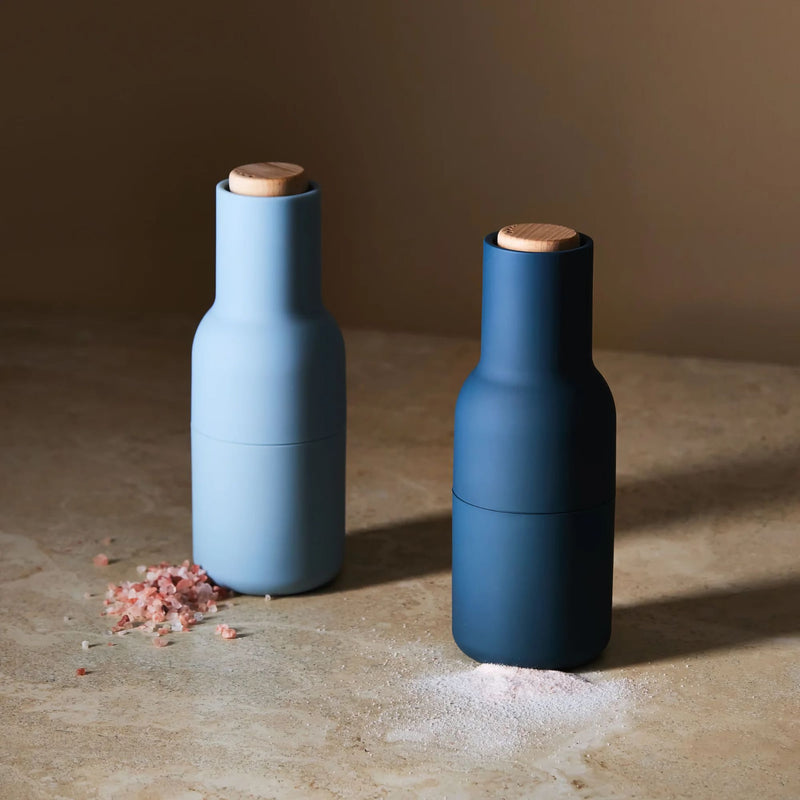 Audo Bottle Grinders, blue