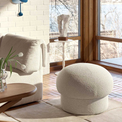 Design House Stockholm Uno pouf, cream