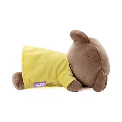 Boris Sleeping plush 20cm, yellow